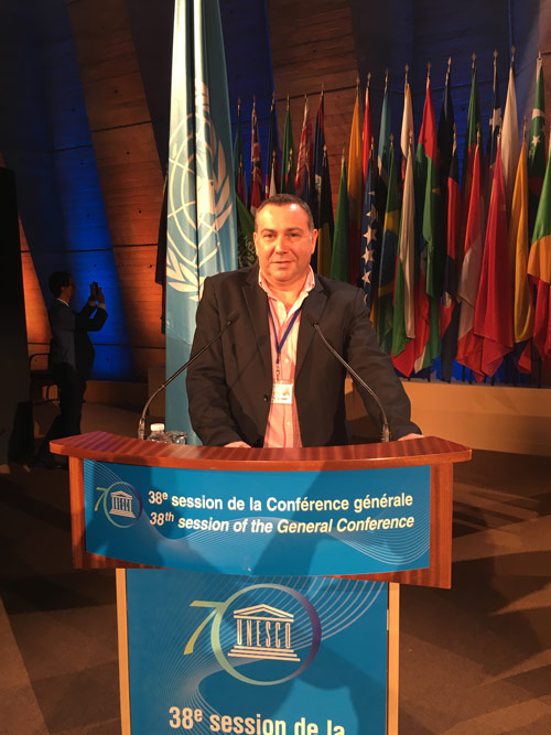 Cioff 38th General Conference of UNESCO